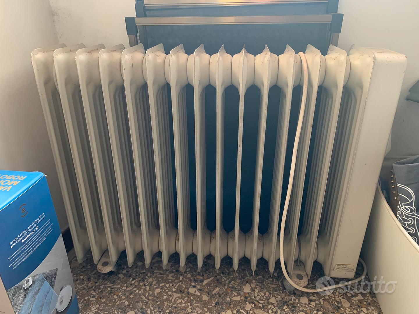 RadiatorElettrico Neo H - Termoconvettore Moderno 1200W, Altezza 330mm, Cronotermostato, IP24 - Bianco - Foto 9