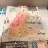 Set cavalletti di pittura