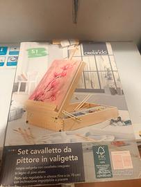 Set cavalletti di pittura