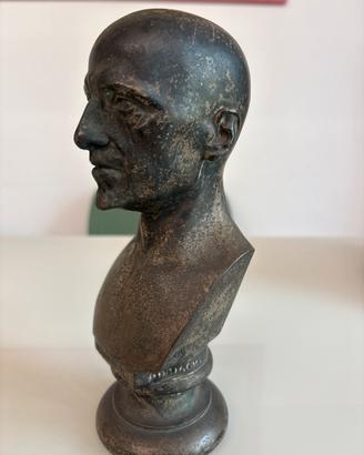 Busto bronzo Gabriele D’Annunzio