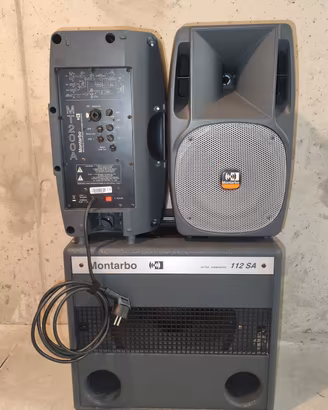 Impianto Audio Completo Montarbo 750W RMS