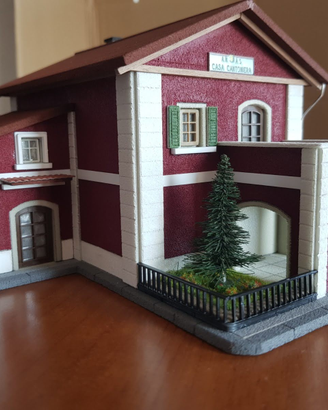 Casa Cantoniera in scala 1:87 per plastico ferrovi