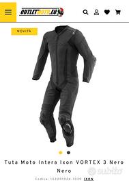 Tuta moto intera IXON Tg. XL 54/56