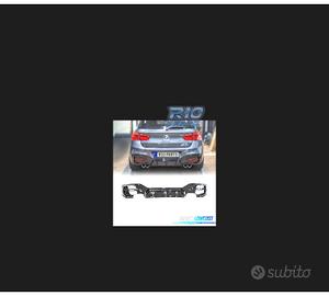 DIFFUSORE BMW F20 LCI 15-19 LOOK M PERFORMANCE NER