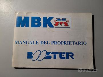 Libretto MBK Booster  Prima Serie - 3WW