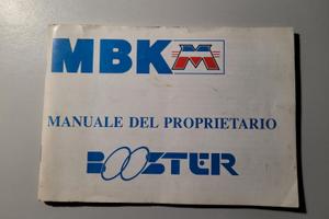 Libretto MBK Booster  Prima Serie - 3WW