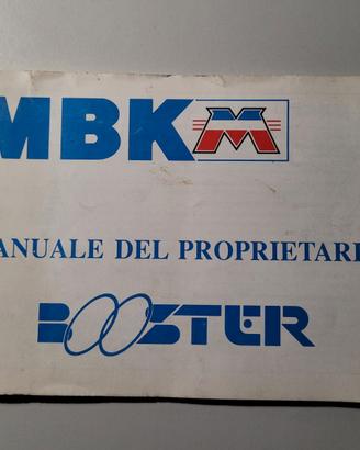 Libretto MBK Booster  Prima Serie - 3WW