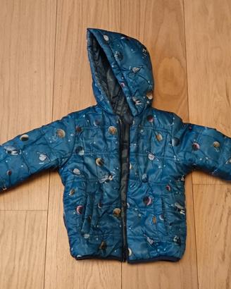 Piumino/giacca double face per bimbo età 2-3 anni