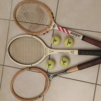 Racchette tennis vintage originali