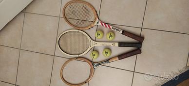 Racchette tennis vintage originali