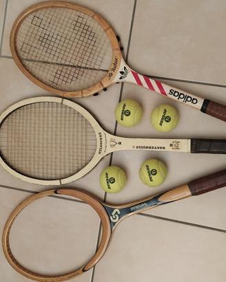 Racchette tennis vintage originali