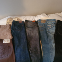 6 Jeans taglia 31-32 Diesel Pepe Gaudi originali