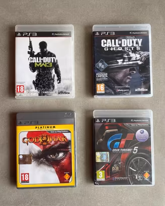 Lotto giochi PS3