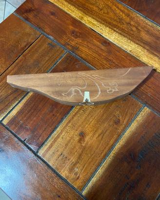 Contenitore in legno porta sigaro “il moro”