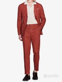 Abito completo Dan John rosso taglia 48