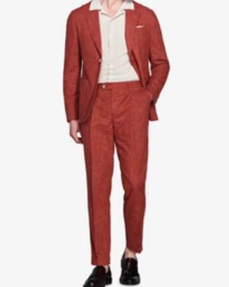 Abito completo Dan John rosso taglia 48