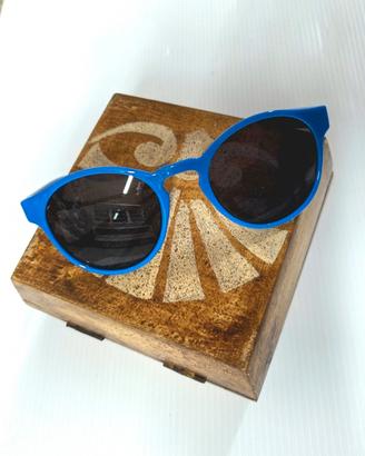 Occhiali da sole Chicco bimbo BLU cat. 3 NUOVI 