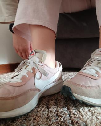 Nike Waffle Debut Rosa Oxford 