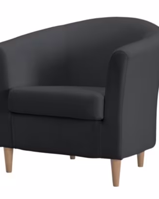 2 Poltrone Tullsta grigio scuro