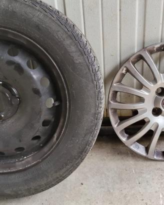 Pneumatici invernali con cerchi Fiat Punto Evo
