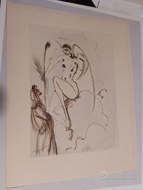 Salvador Dalì Xilografia originale 1963