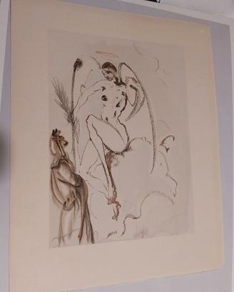 Salvador Dalì Xilografia originale 1963