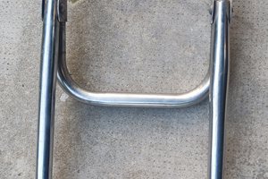 Scaletta acciaio inox per barca