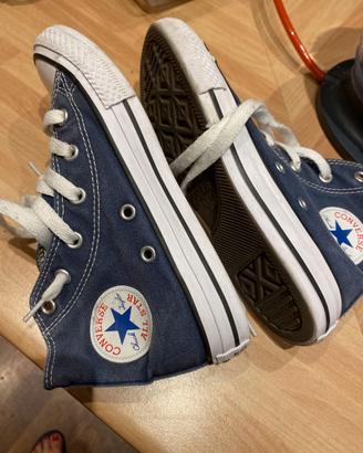 CONVERSE ALL STAR BLU ALTE N. 32
