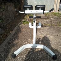 rack squat - panca lombari