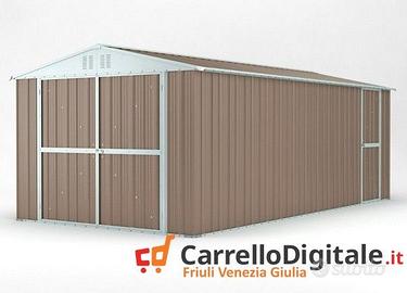 Box garage auto in Acciaio 327x611 19mq tortora