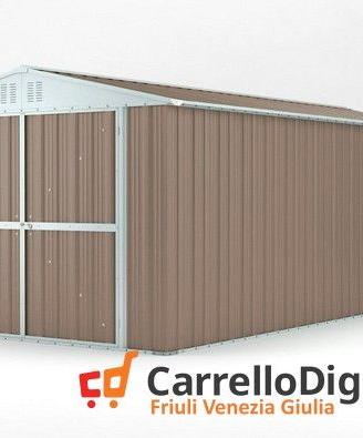 Box garage auto in Acciaio 327x611 19mq tortora