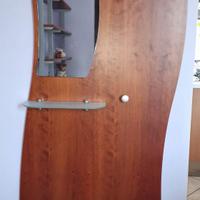 Specchiera Ingresso Legno con Mensola
