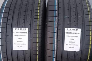 2 GOMME 315 40 21 CONTINENTAL RIF3258