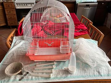 Gabbia per canarino o piccolo uccello