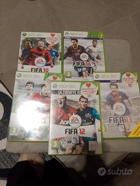 lotto 5 videogiochi Fifa Xbox 