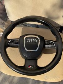Volante Audi S-Line completo di airbag e palette