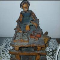 statue in Terracotta 25x25 vintage  non spedisco 