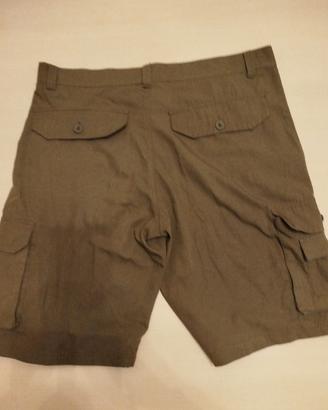 pantaloncini corti taglia L colore verde