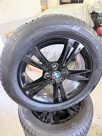 Cerchi 17 + gomme  invernali  bmw x1-x2