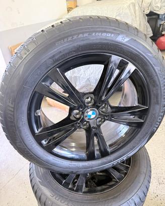 Cerchi 17 + gomme  invernali  bmw x1-x2