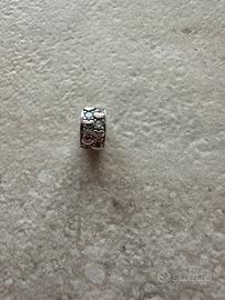 Clip bracciale - cuori e pietre - nuovo