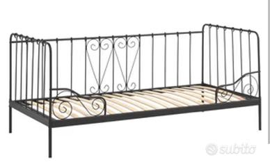Letto singolo IKEA ferro battuto simile divano