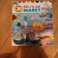 libro scorri e scopri, chi c'è nel mare