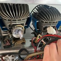 Motore iame 100cc competizione, materiale vario