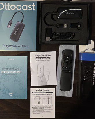 Adattatore Play2Video Ultra Wireless + telecomando