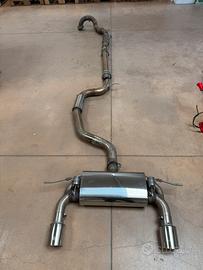 SCARICO ARTIGIANALE AUDI TT MK3