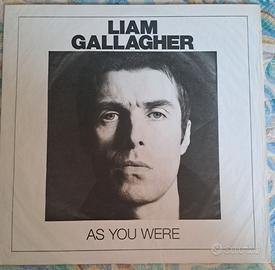 Liam gallagher OASIS vinile bianco