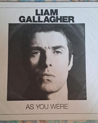 Liam gallagher OASIS vinile bianco