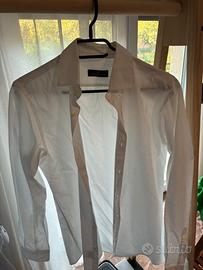 Camicia bianca in Jersey Libero Milano