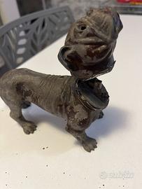 Accendino da tavolo vintage cane bulldog